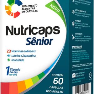 Polivitamínico Nutricaps Senior 60 capsulas - Maxinutri