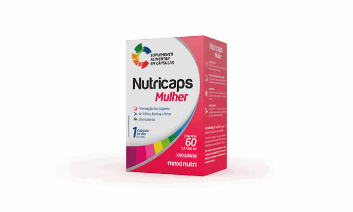 Polivitamínico Nutricaps Mulher 60 capsulas - Maxinutri - Imagem 2