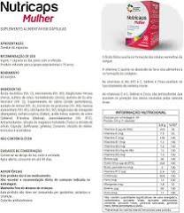 Polivitamínico Nutricaps Mulher 60 capsulas - Maxinutri - Imagem 3