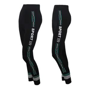 Calça Legging c/Estampa Lateral Tamanho Unico Cores Sortidas