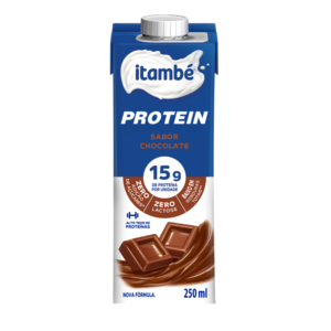 Kit 6 Bebida Proteica Whey Itambé Chocolate 250ml 15g Proteína