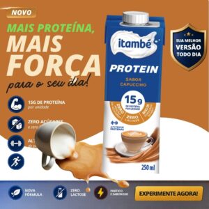 Bebida Proteica Whey Itambé 250ml 15g Proteína